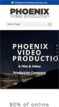 Mobile Screenshot of phoenixvideoproduction.com